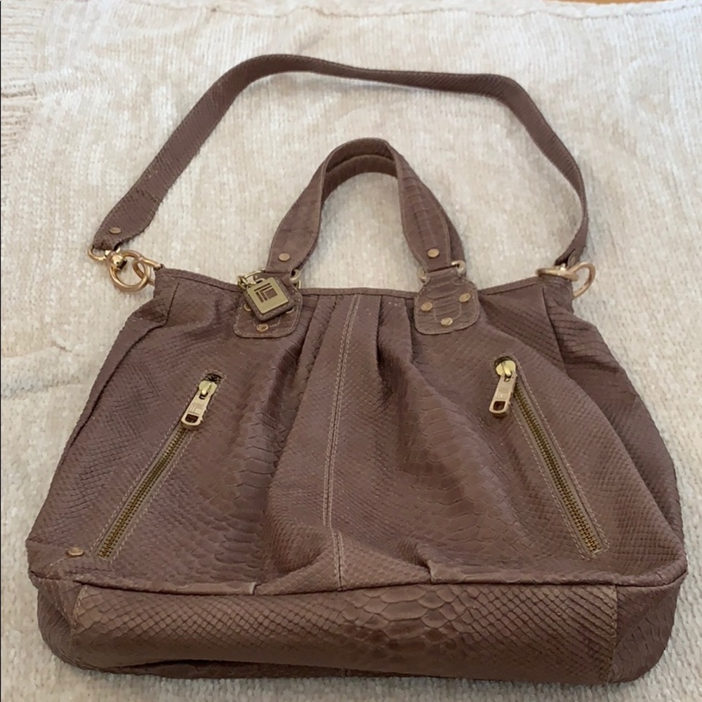 Trina tote bag brown